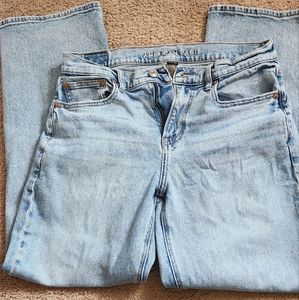 American Eagle 90s Bootcut Light wash jeans like new Sz 10 short